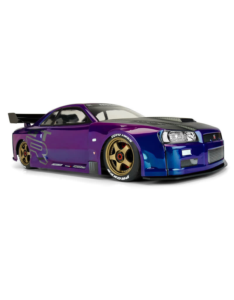 PROTOFORM PRM158400 2002 NISSAN GT-R SKYLINE CLR BODY 1/7 SCALE