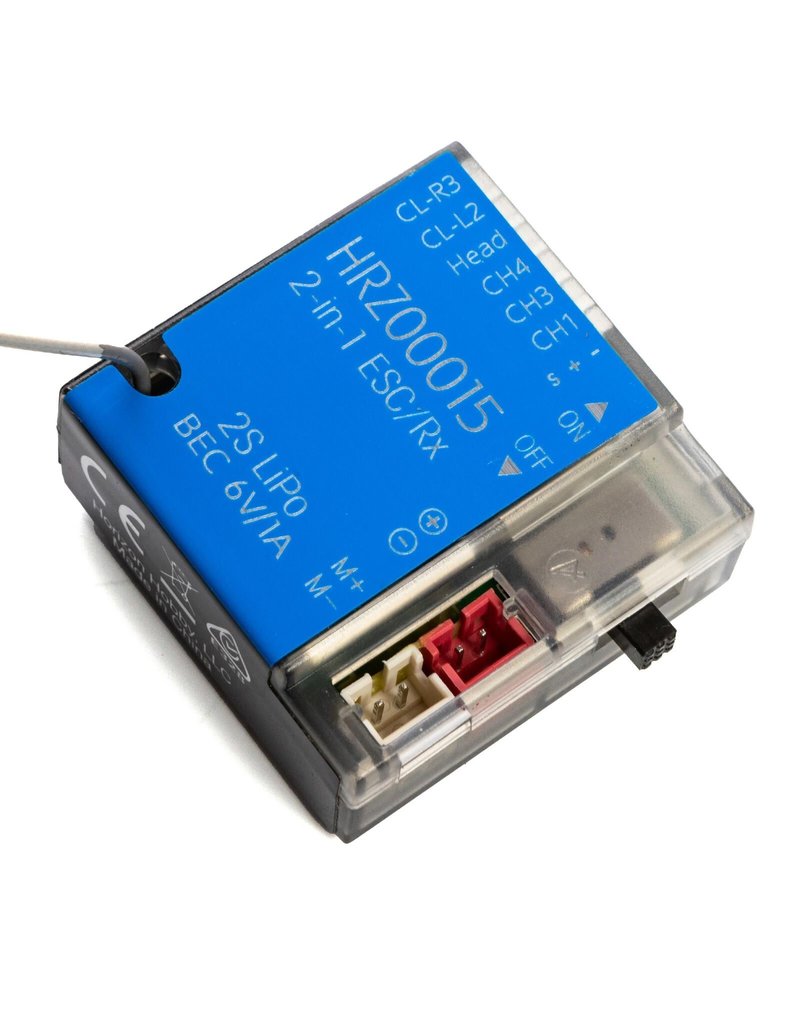 HORIZON HOBBY HRZ00015 ESC/RECEIVER 2.4 GHZ EC2 1/24*