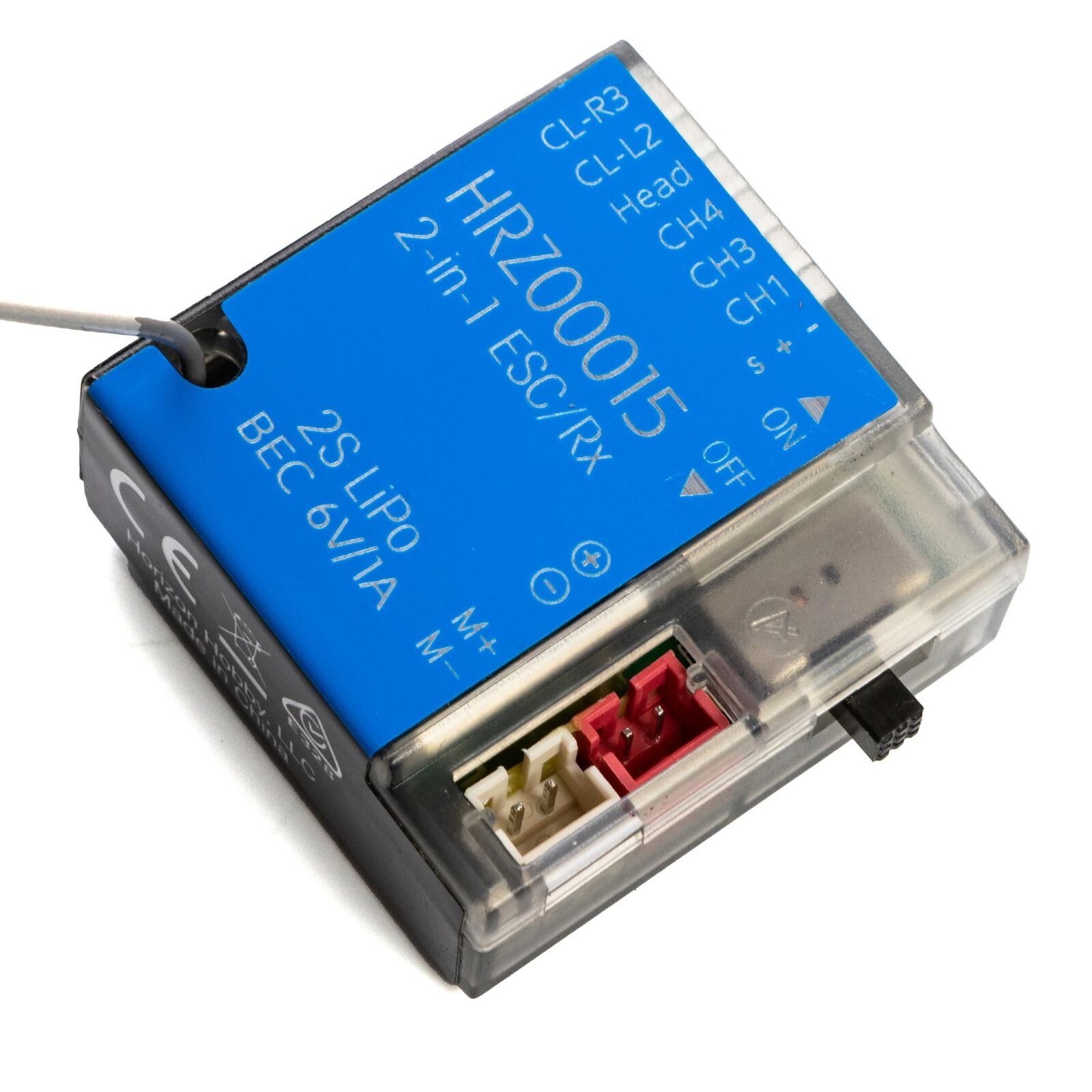 HRZ00015 ESC/RECEIVER 2.4 GHZ EC2 1/24*