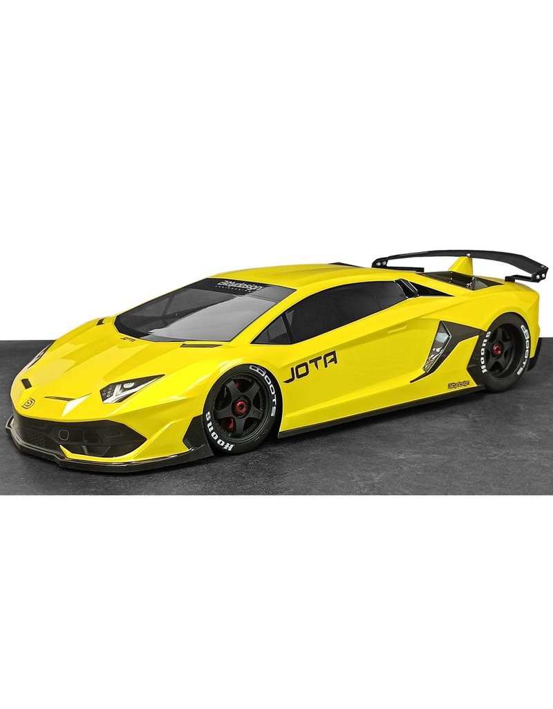 BITTYDESIGN BDYGT7-JTA JOTA 1/7 SUPERCAR BODY: CLEAR