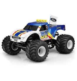 JCONCEPTS JCO0423BFP 2020 FORD RAPTOR, BF POWER LOGO MT CLEAR BODY, FITS LOSI LMT / AXIAL SMT10