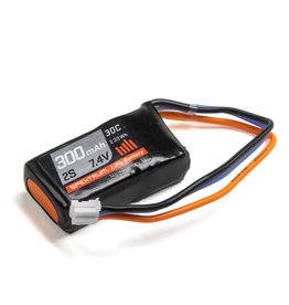 SPEKTRUM SPMX3002S30 2S LIPO 7.4V 300MAH 30C BATTERY: PH