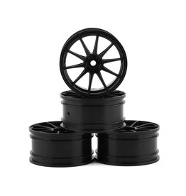 MST MXS-832058BK 5H WHEEL SET BLACK +1 OFFSET