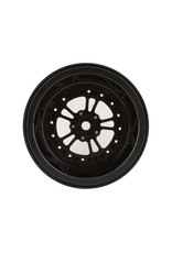 SSD RC SSD00520 V SPOKE LW REAR 2.2/3.0 DRAG RACING WHEEL BLACK