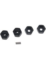 HOT RACING HRAMTT10M01 12MM ALUMINUM HEX SYSTEM FOR LOSI MINI-T 2.0