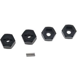 HOT RACING HRAMTT10M01 12MM ALUMINUM HEX SYSTEM FOR LOSI MINI-T 2.0