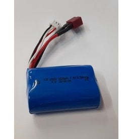 IMEX IMX16902 BATTERY 7.4 1500MAH LI-ION T-PLUG