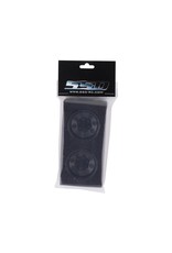 SSD RC SSD00484 1.55 STEEL 8 HOLE WHEELS BLACK