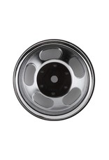 SSD RC SSD00475 1.55 STEEL SLOT WHEELS CHROME