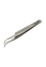 EXCEL HOBBY BLADES CORP. EXL30417 SLANT POINT TWEEZERS, POLISHED