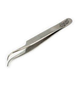 EXCEL HOBBY BLADES CORP. EXL30417 SLANT POINT TWEEZERS, POLISHED