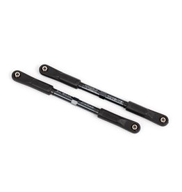 TRAXXAS TRA9548A CAMBER LINKS, REAR, SLEDGE (TUBES DARK TITANIUM-ANODIZED, 7075-T6 ALUMINUM, STRONGER THAN TITANIUM) (144MM) (2)/ ROD ENDS, ASSEMBLED WITH STEEL HOLLOW BALLS (4)/ ALUMINUM WRENCH, 8MM (1)