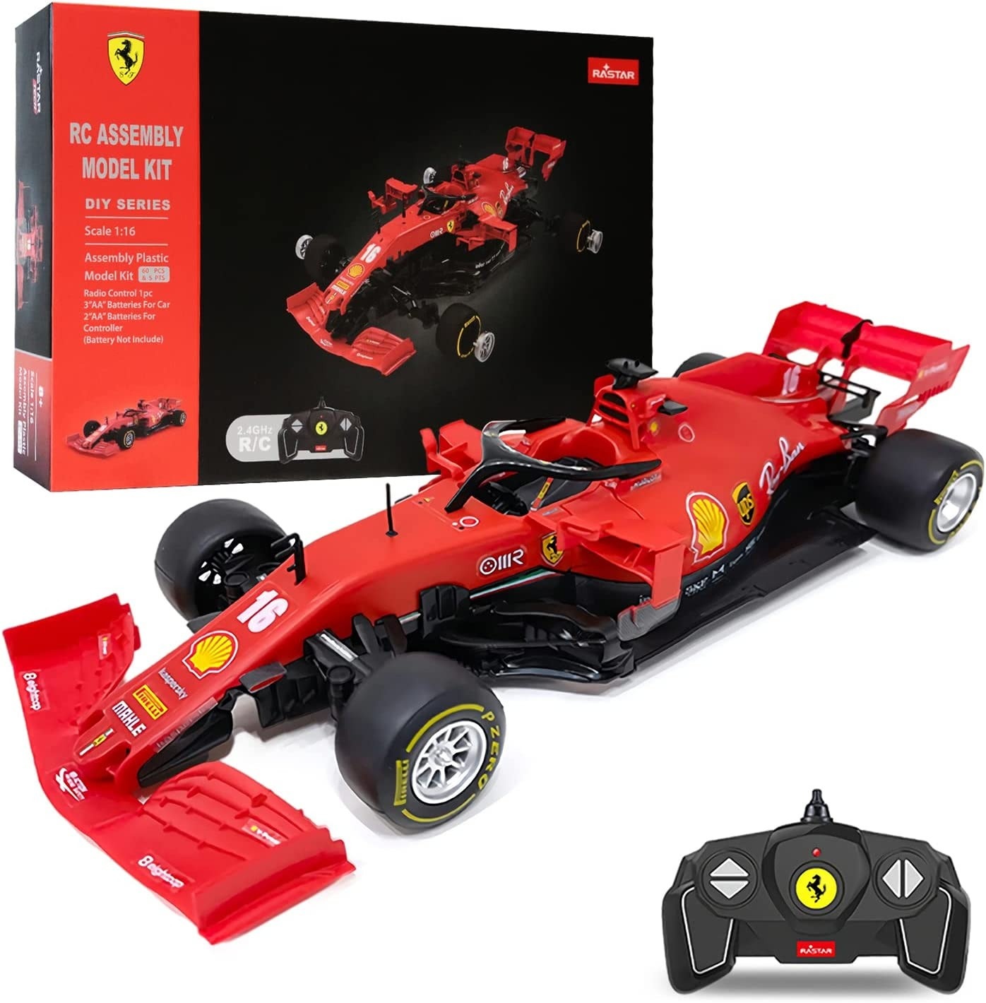 RAS97000 1/16 FERRARI SF1000 PLASTIC MODEL KIT