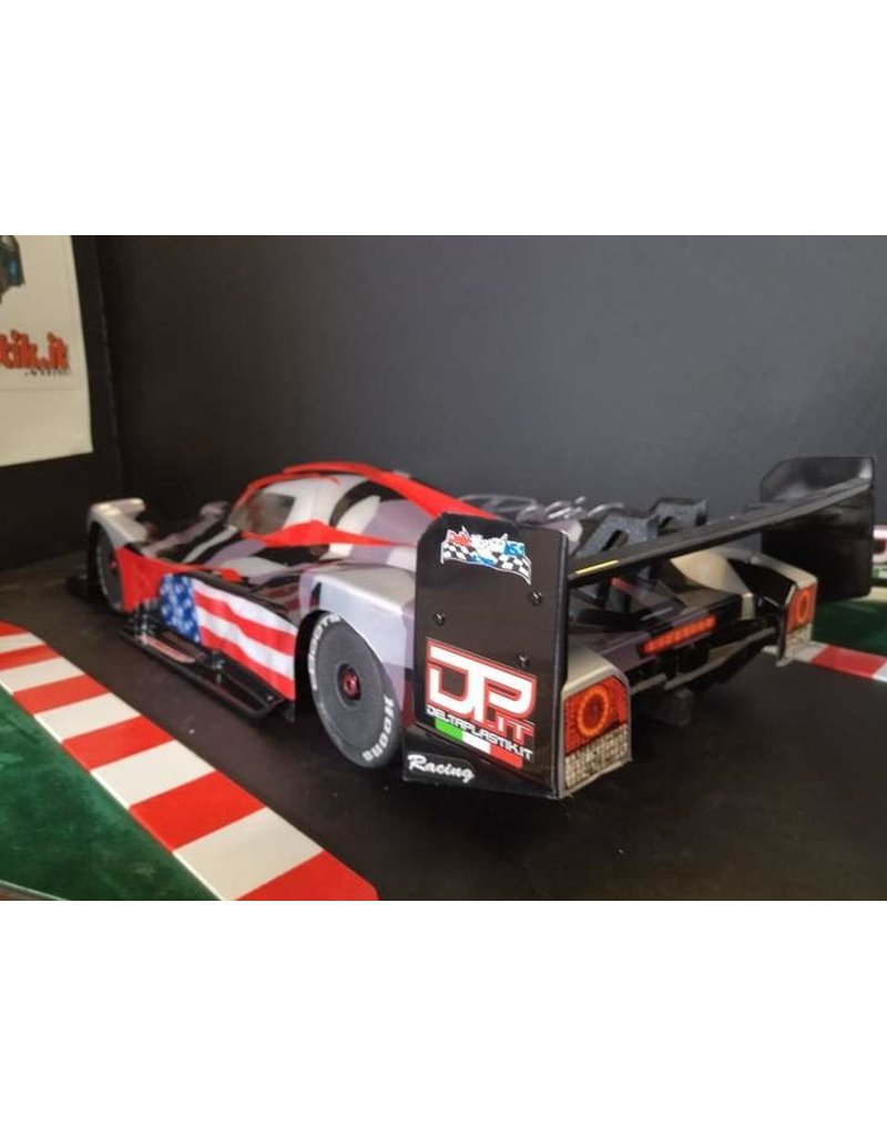 DELTA PLASTIK USA DP8505/2WD PROTOTYPE IR 1/7 SCALE BODY: CLEAR
