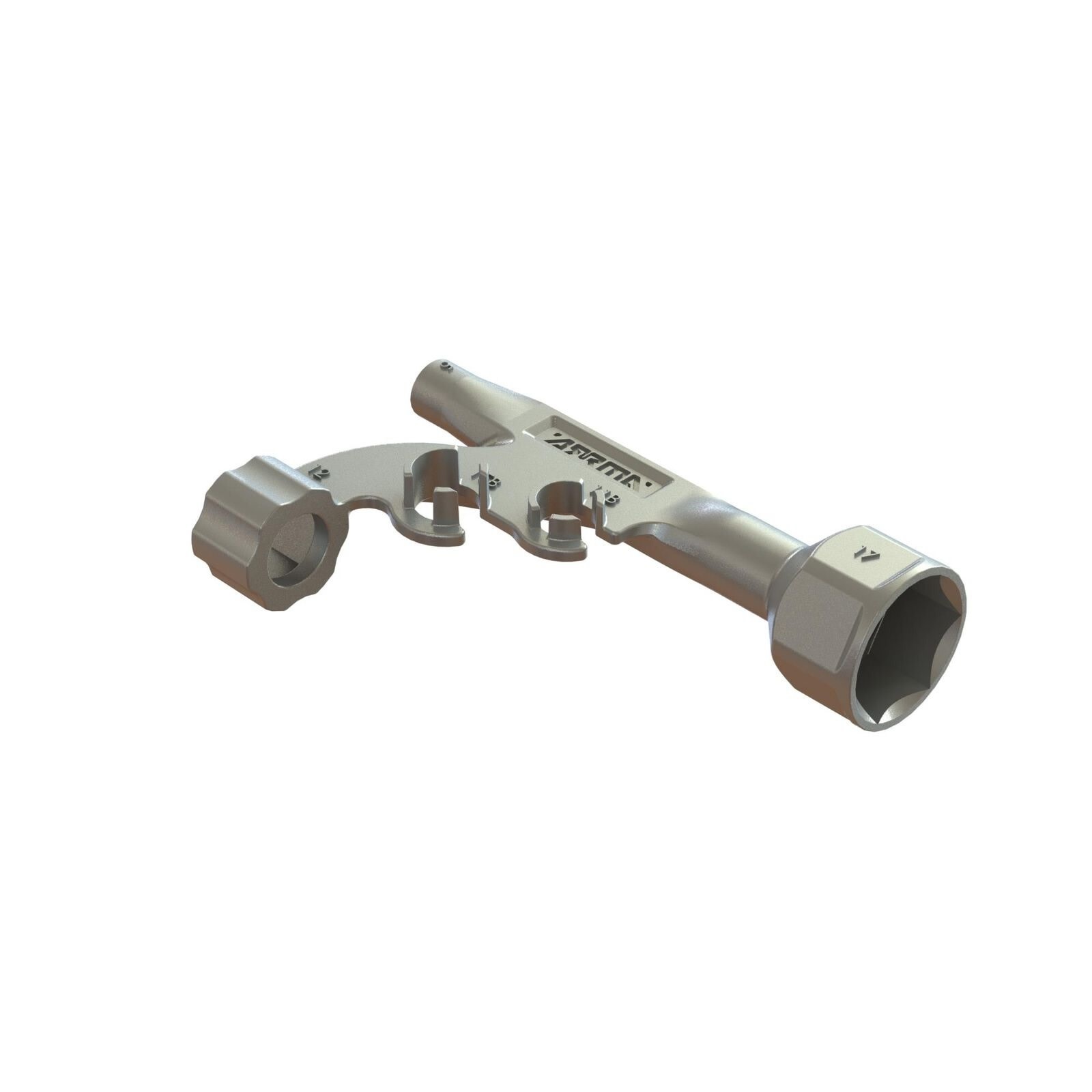 ARA320681 METAL MULTI TOOL 5MM/17MM NUT 11MM/15MM BORE SHOCK TOOL
