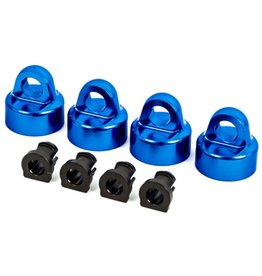 TRAXXAS TRA9664X SHOCK CAPS GTX BLUE