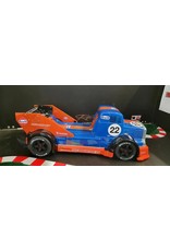 DELTA PLASTIK USA DP8510/2MAXWDM RACE TRUCK 1/7 SCALE BODY W/ MAX SPEED WING: CLEAR