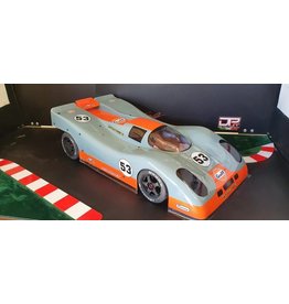DELTA PLASTIK USA DP8508/2MAXWDM PORSCHE 917 1/7 SCALE BODY W/ MAX SPEED WING: CLEAR