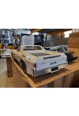 DELTA PLASTIK USA DP8513/2DM THE MULE EL CAMINO 1/7 SCALE BODY: CLEAR