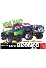 AMT AMT1304 1/25 1978 FORD BRONCO WILD HOSS PLASTIC MODEL KIT