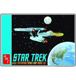 AMT AMT1296 STAR TREK U.S.S. ENTERPRISE 650 PLASTIC MODEL KIT