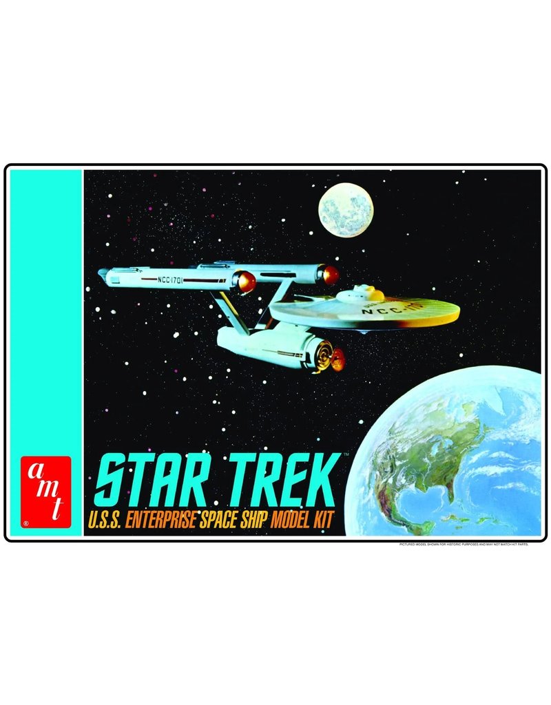 AMT AMT1296 1/650 STAR TREK U.S.S. ENTERPRISE 650 PLASTIC MODEL KIT