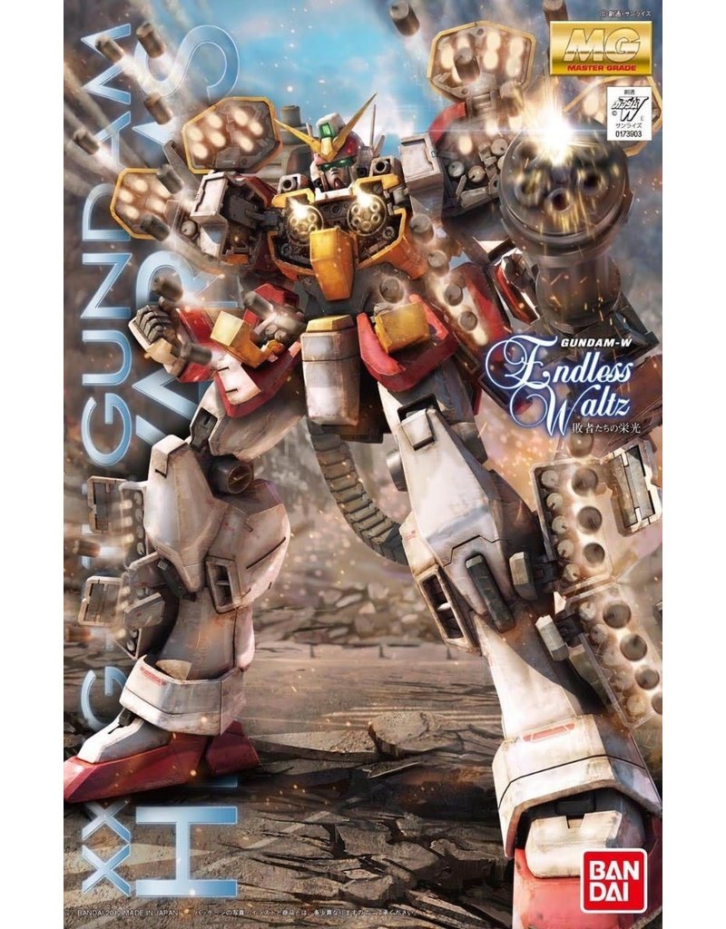 BANDAI *BAS2137799 MG 1/100 GUNDAM HEAVYARMS (EW), "GUNDAM WING: ENDLESS WALTZ" PLASTIC MODEL KIT