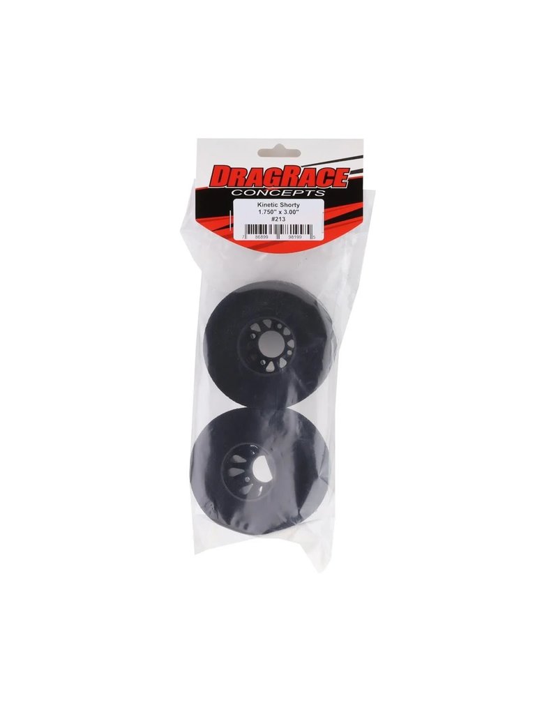 DRAG RACE CONCEPTS DRC-213 KINETIC SHORTY FOAM DRAG RACING REAR TIRES 1.75 X 3.0" (2)