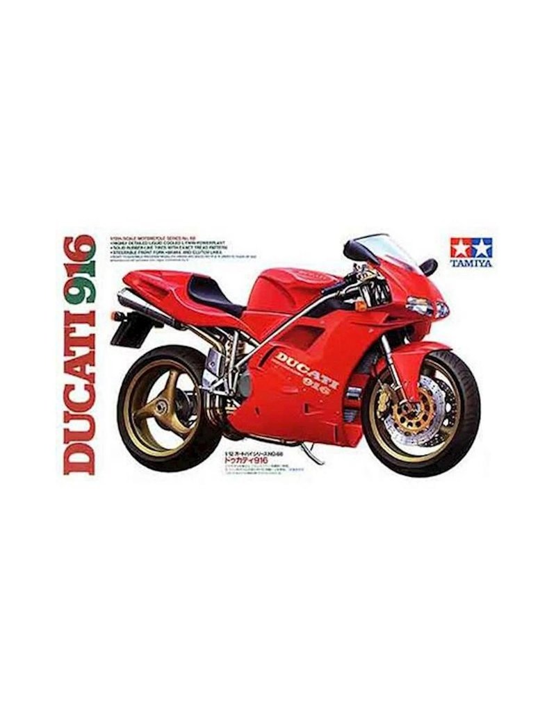 TAMIYA TAM14068 1/12 DUCATI 916 PLASTIC MODEL KIT