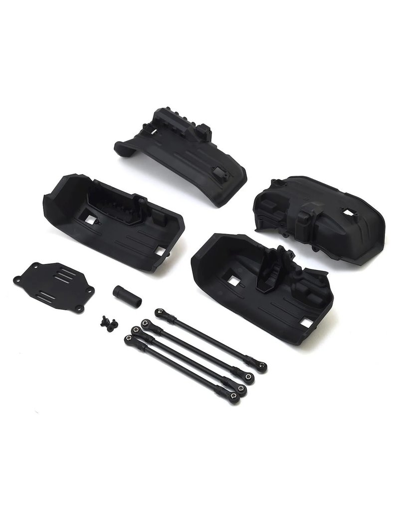 TRAXXAS TRA8058 CHASSIS CONVERSION KIT, TRX-4 (LONG TO SHORT WHEELBASE) (INCLUDES REAR UPPER & LOWER SUSPENSION LINKS, FRONT & REAR INNER FENDERS, SHORT FEMALE HALF SHAFT, BATTERY TRAY, 3X8MM FCS (4))