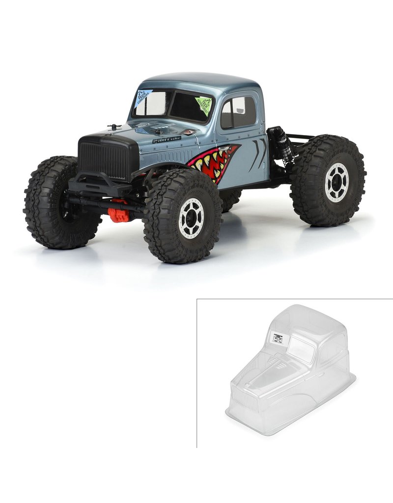 PROLINE RACING PRO360600 COMP WAGON BODY FOR 12.3 WHEEL BASE: CLEAR