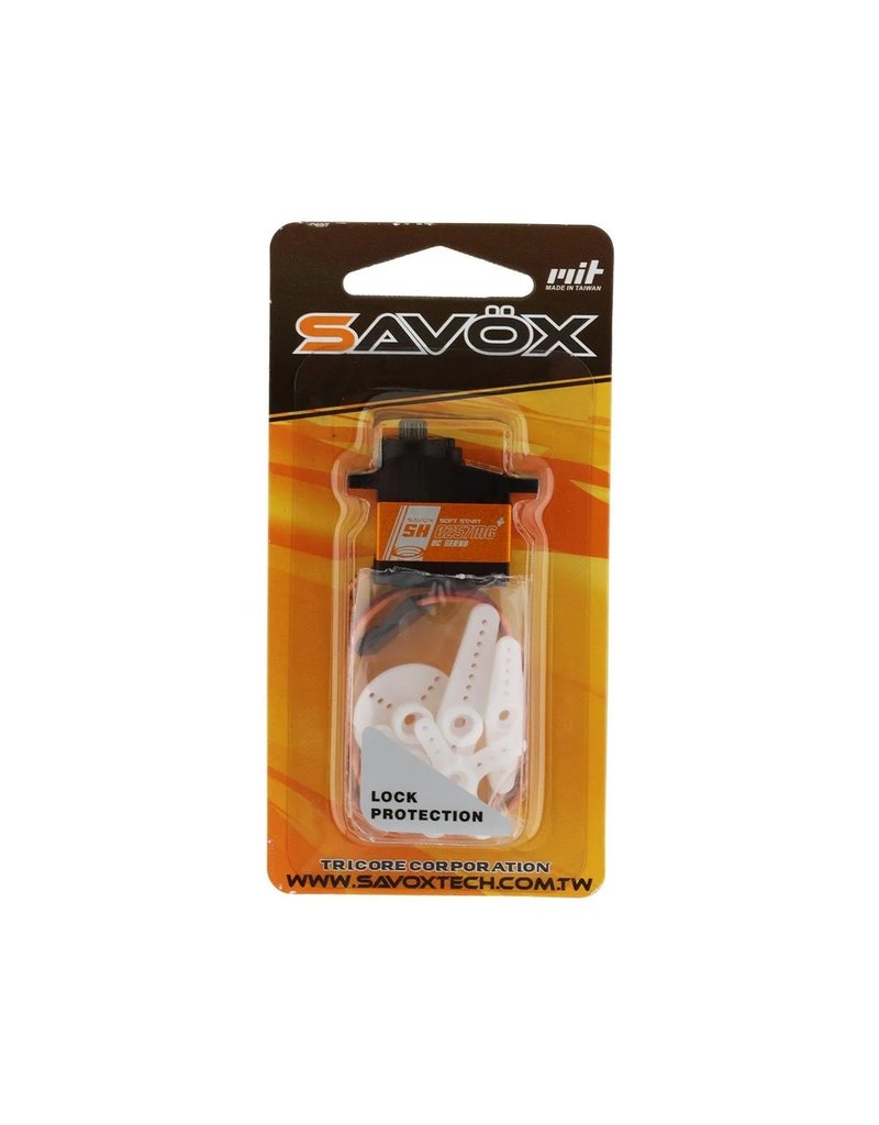 SAVOX SAVSH0257MGP MICRO MIGITAL MG SERVO .09/30