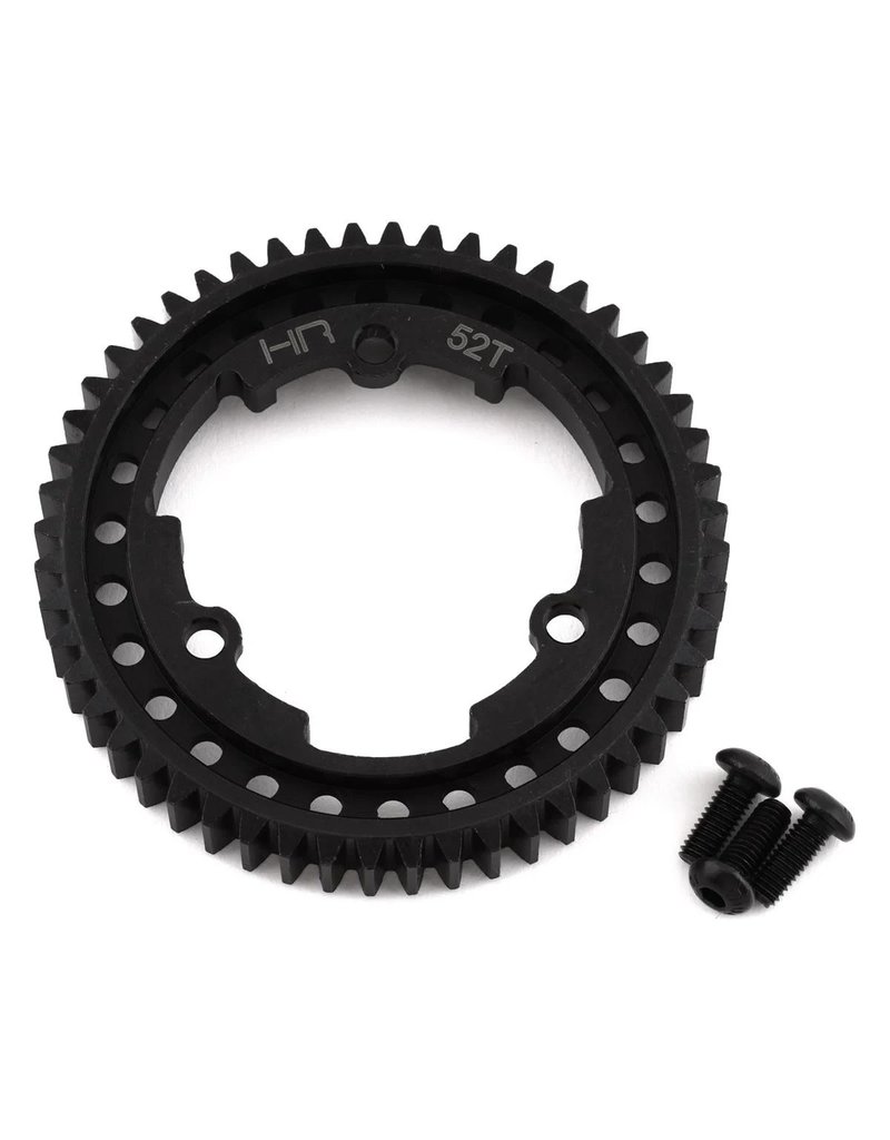 HOT RACING HRAERVT52M01 52T MOD1 STEEL SPUR GEAR FOR TRAXXAS E-REVO 2.0, X-MAXX, X01