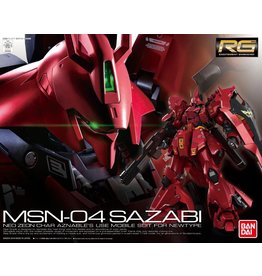 BANDAI BAN2426271 #29 SAZABI "CHAR'S COUNTERATTACK", BANDAI RG