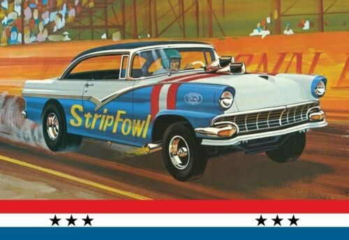 AMT1308 1/25 1965 FORD VICTORIA HARD TOP PLASTIC MODEL KIT