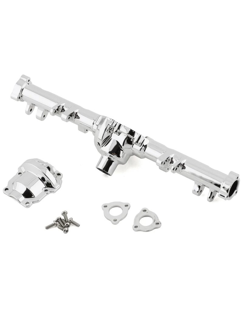 REDCAT RACING RER15550 CHROME REAR AXLE HOUSING W/DIFF COVER