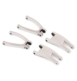 REDCAT RACING RER14524 FRONT UPPER AND LOWER ARMS CHROME