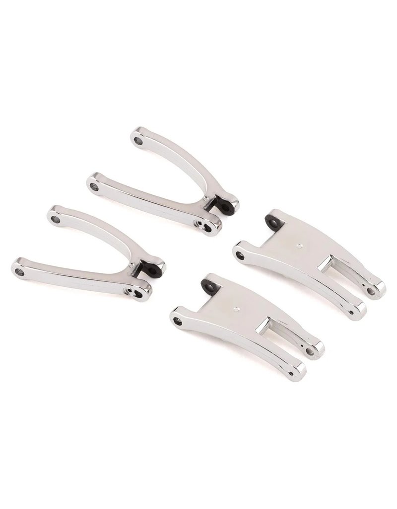 REDCAT RACING RER14524 FRONT UPPER AND LOWER ARMS CHROME