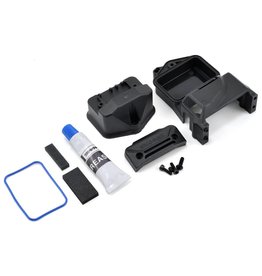 TRAXXAS TRA6424 BOX, RECEIVER (SEALED) (SERVO MOUNT)/ FOAM (2)/ BCS 3X10MM/ CS 2.5X8MM (2)/ GS 3X4MM/ SILICONE GREASE