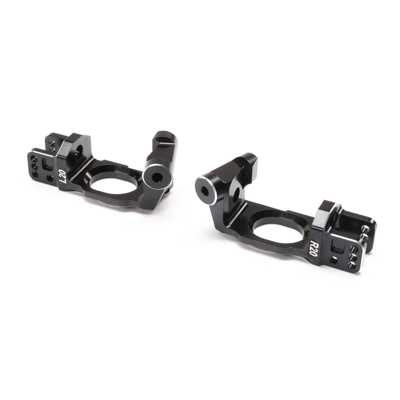 TLR344056 ALUMINUM SPINDLE CARRIER SET, 20, V2: 8X