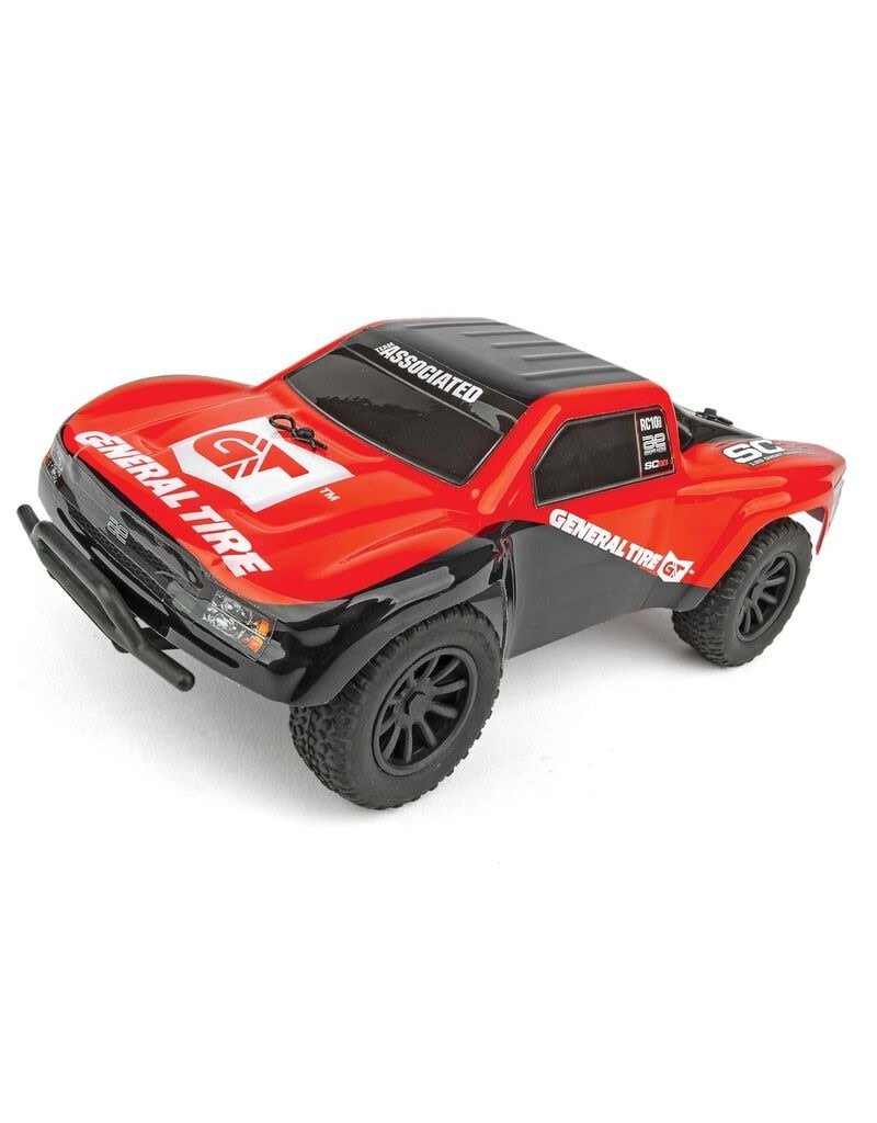 TEAM ASSOCIATED ASC20162 SC28 GENERAL TIRE, 1/28 SCALE 2WD SHORT COURSE RTR TRUCK WITH BATTERY AND CHARGER