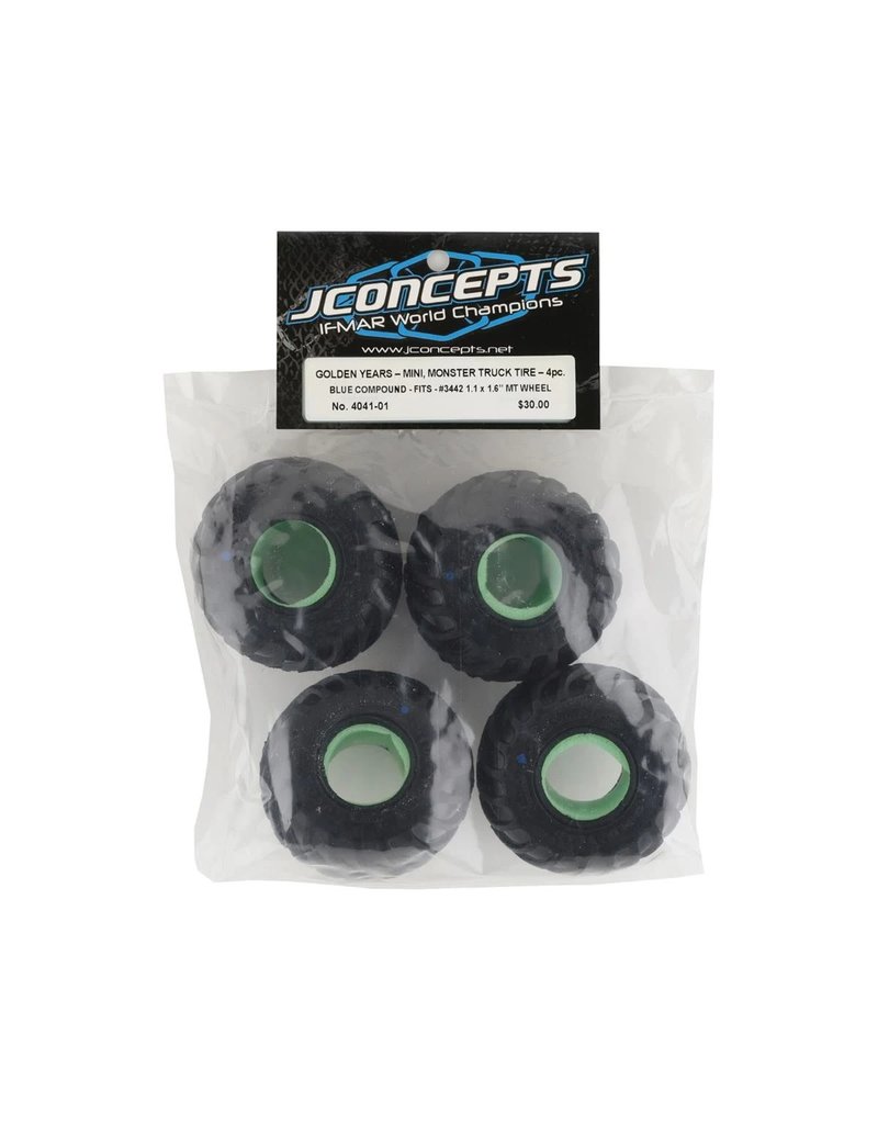 JCONCEPTS JCO404101 GOLDEN YEARS MINI MOSTER TRUCK TIRE 1/24 SCALE