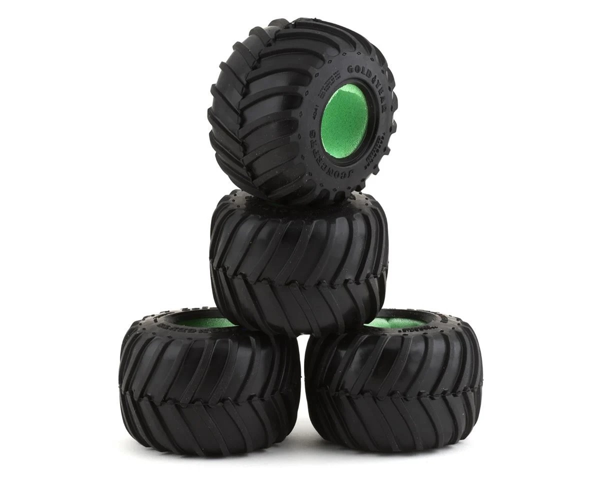 JCO4041-01 GOLDEN YEARS MINI MOSTER TRUCK TIRE 1/24 SCALE