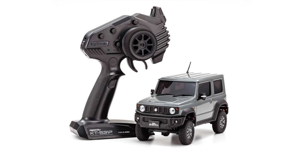 KYO32523G MINI-Z 4X4 READYSET SUZUKI JIMNY SIERRA: MEDIUM GRAY
