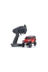 KYOSHO KYO32521R MINI-Z 4X4 READYSET JEEP WRANGLER UNLIMITED RUBICON: FIRECRACKER RED