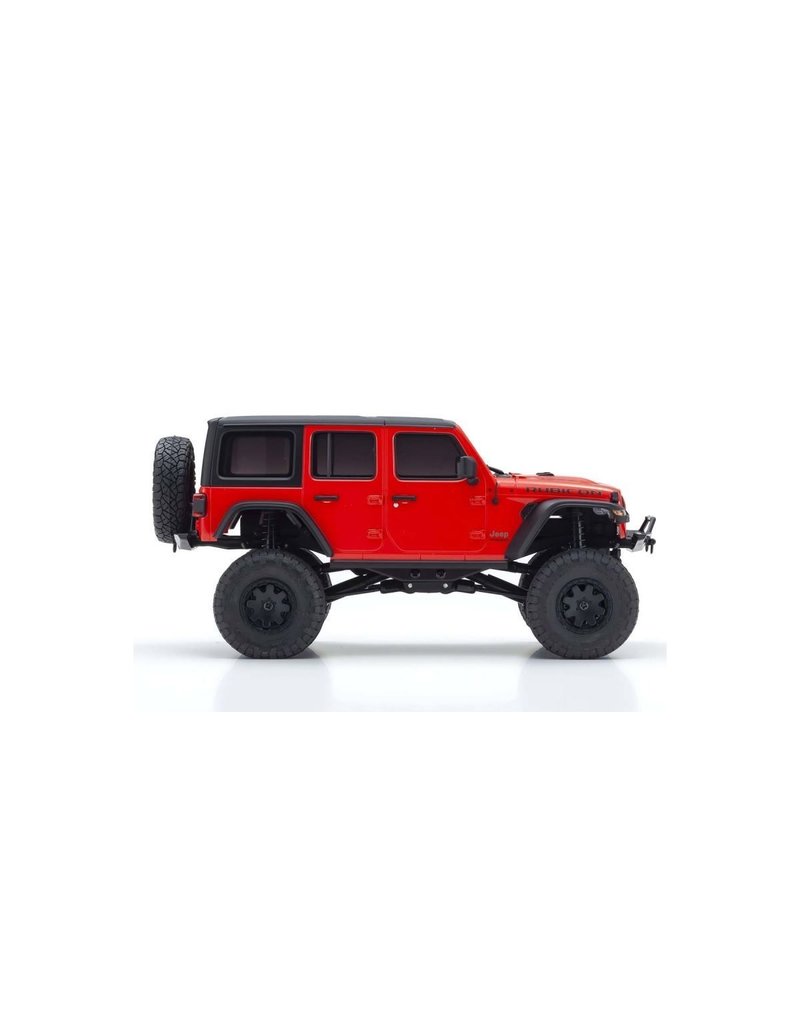 KYOSHO KYO32521R MINI-Z 4X4 READYSET JEEP WRANGLER UNLIMITED RUBICON: FIRECRACKER RED