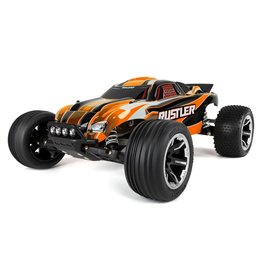 TRAXXAS TRA37054-61-ORNG RUSTLER W/ LED LIGHTS - ORANGE