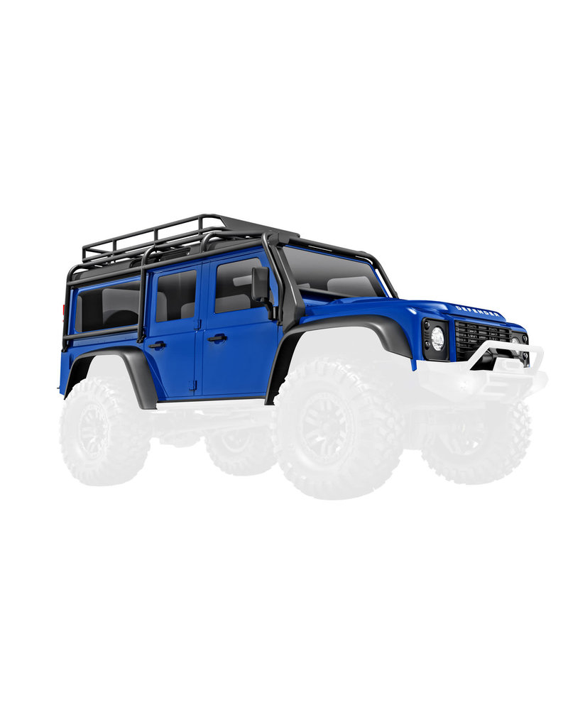 TRAXXAS TRA9712-BLUE 	 BODY TRX-4M DEFENDER: BLUE