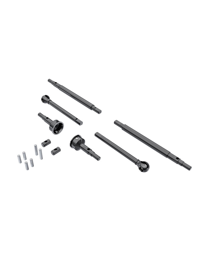 TRAXXAS TRA9756 AXLE SHAFTS (F&R)/ STUB AXLES