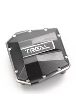 TREAL TRLX0034LY0S1 SCX6 FRONT/REAR DIFF COVER: TITANIUM